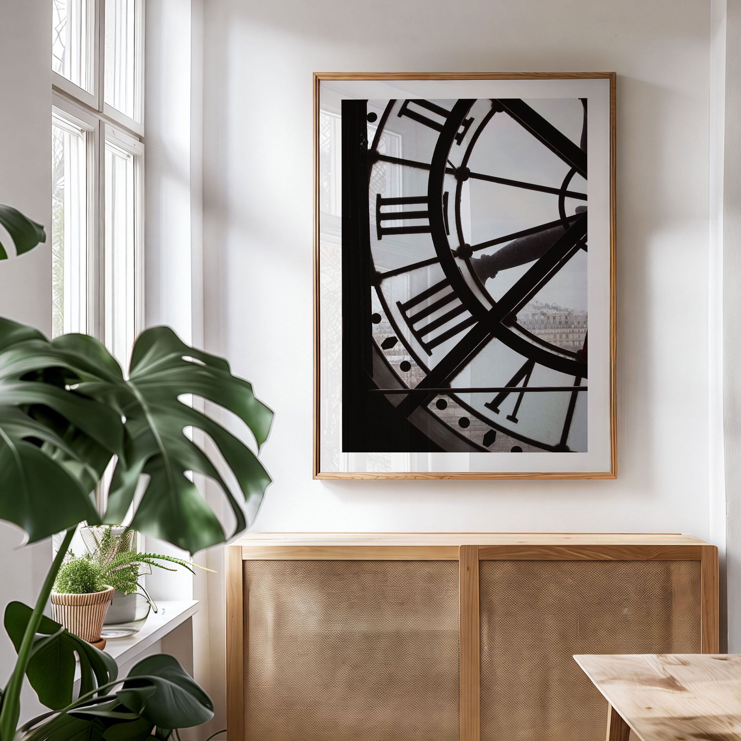 Musee d'Orsay Clock<br>Fine Art Print