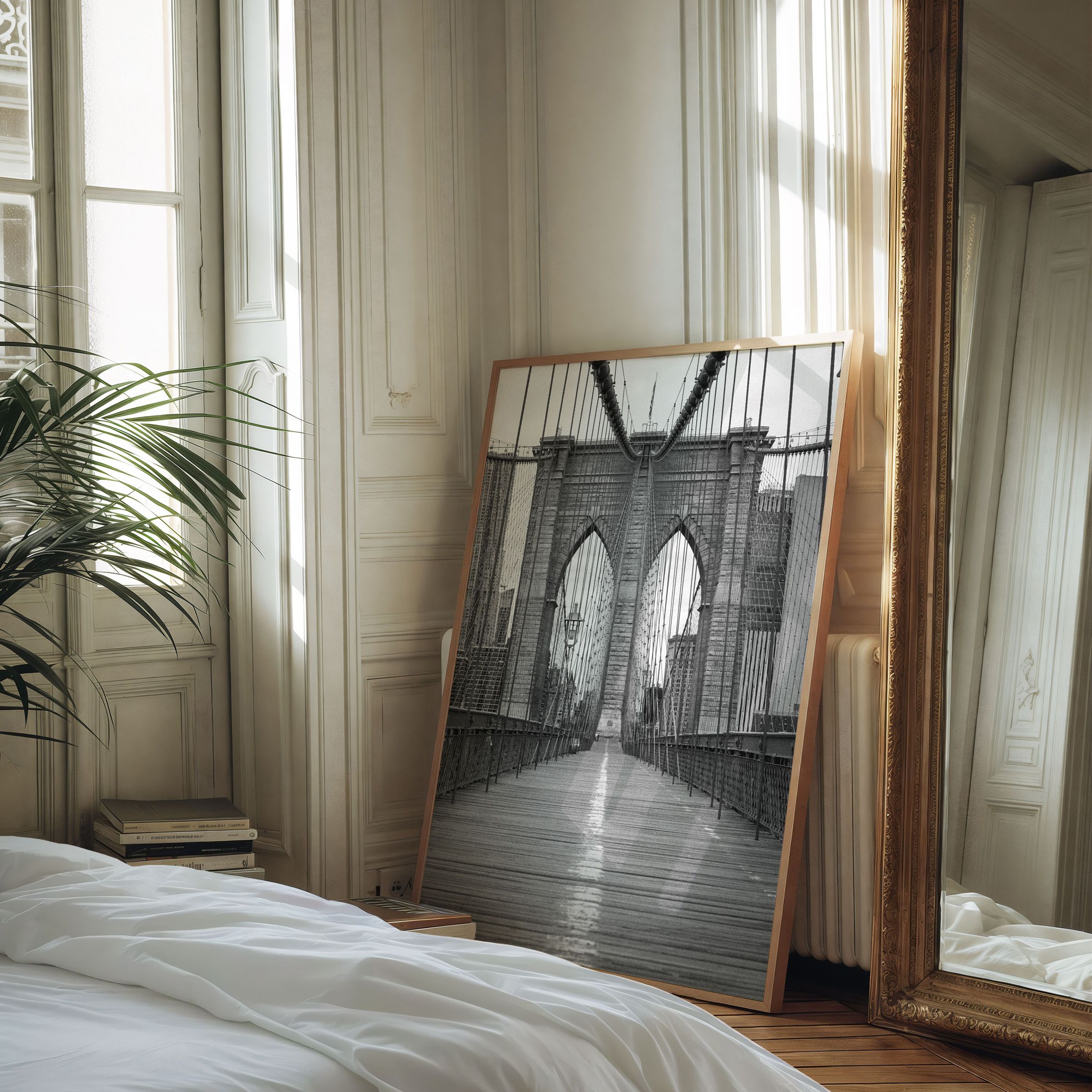 Brooklyn Bridge Morning<br>Fine Art Print