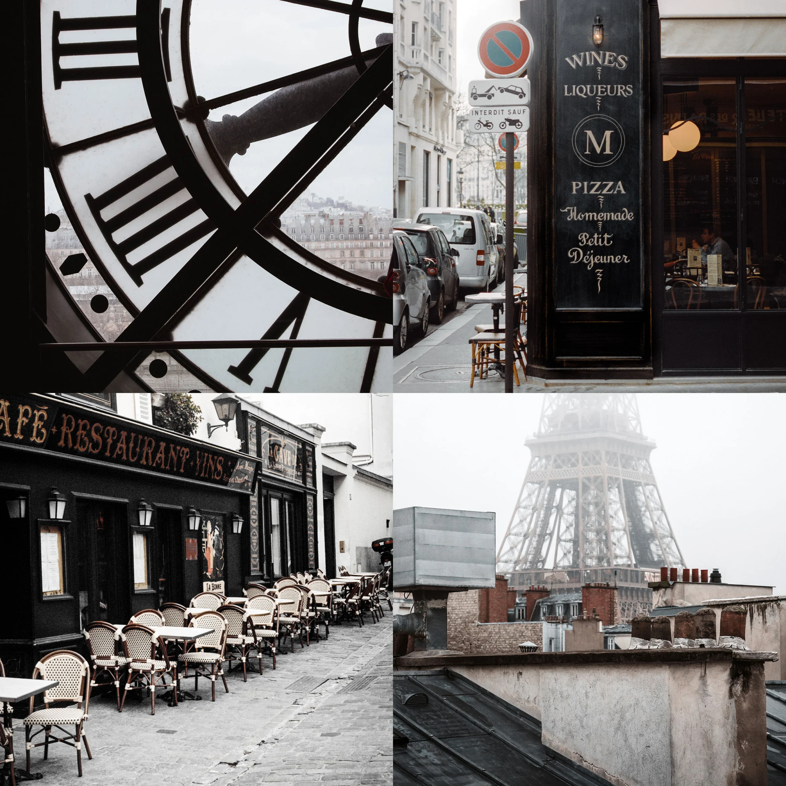 Paris in Black<br>Gallery Wall Set