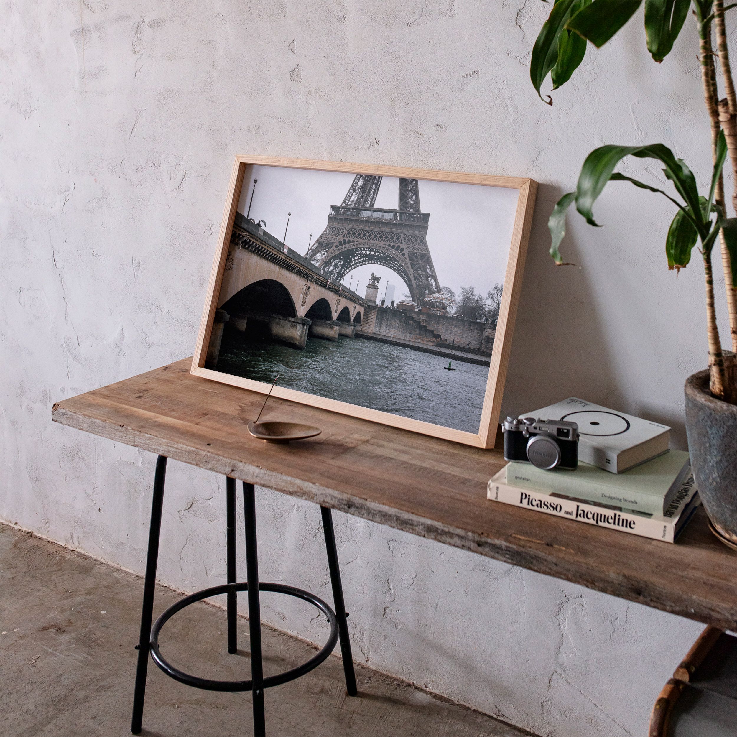 Eiffel Siene<br>Fine Art Print