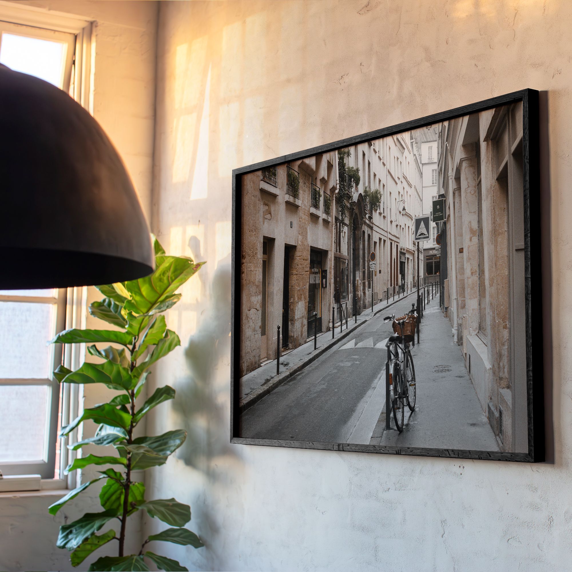 Parisian Bicycle Alley<br>Fine Art Print