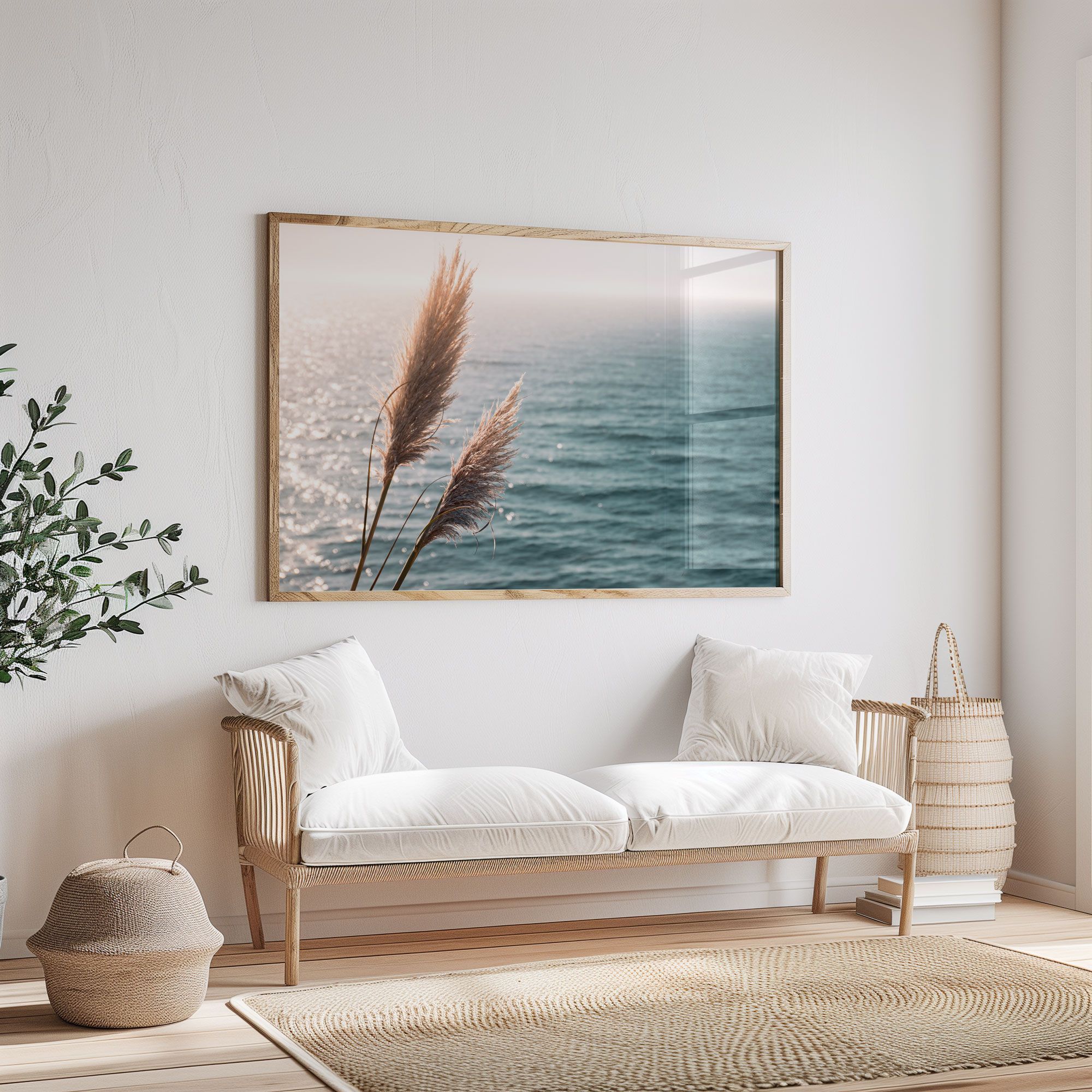 Big Sur Cattails<br>Fine Art Print