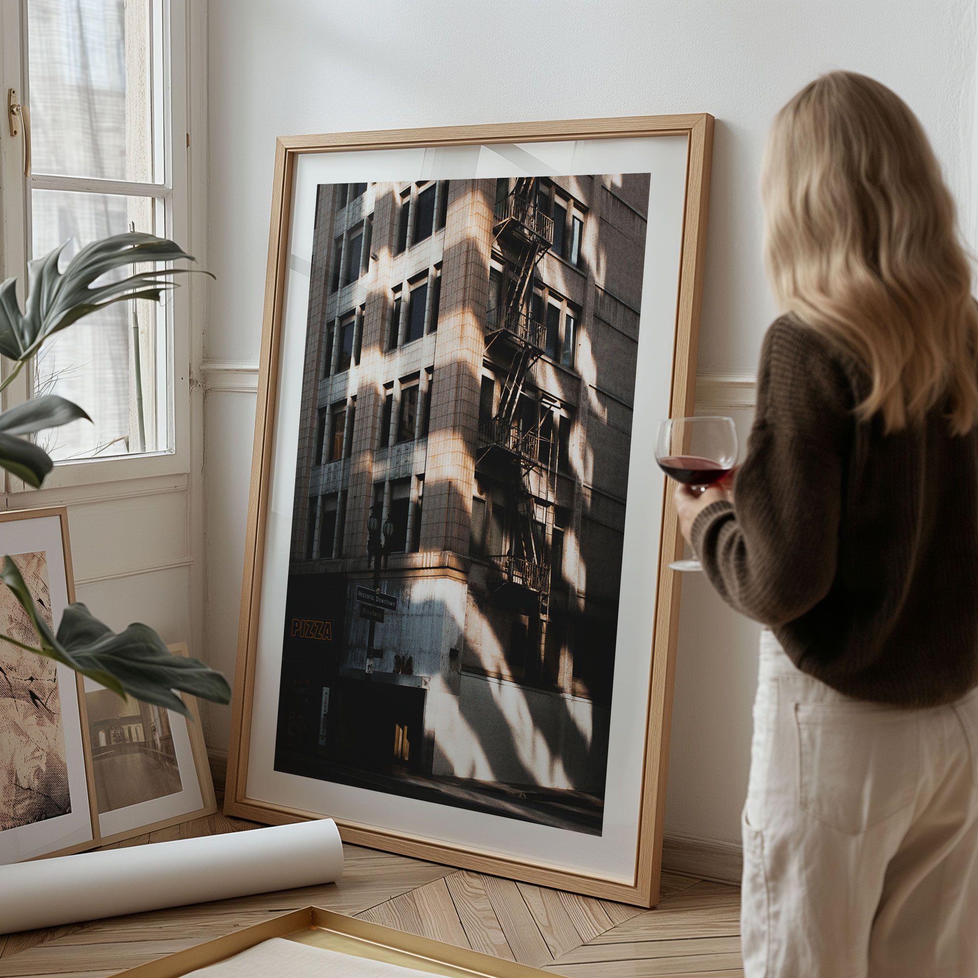 DTLA Shadows<br>Fine Art Print