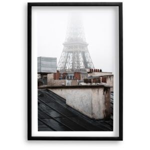 Early Morning Paris Rooftop<br>Fine Art Print