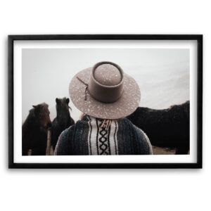Rustic Winter Hat<br>Fine Art Print
