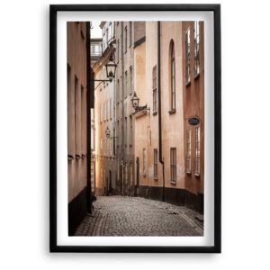 Stockholm Golden Alley<br>Fine Art Print