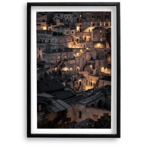Matera at Twlight<br>Fine Art Print