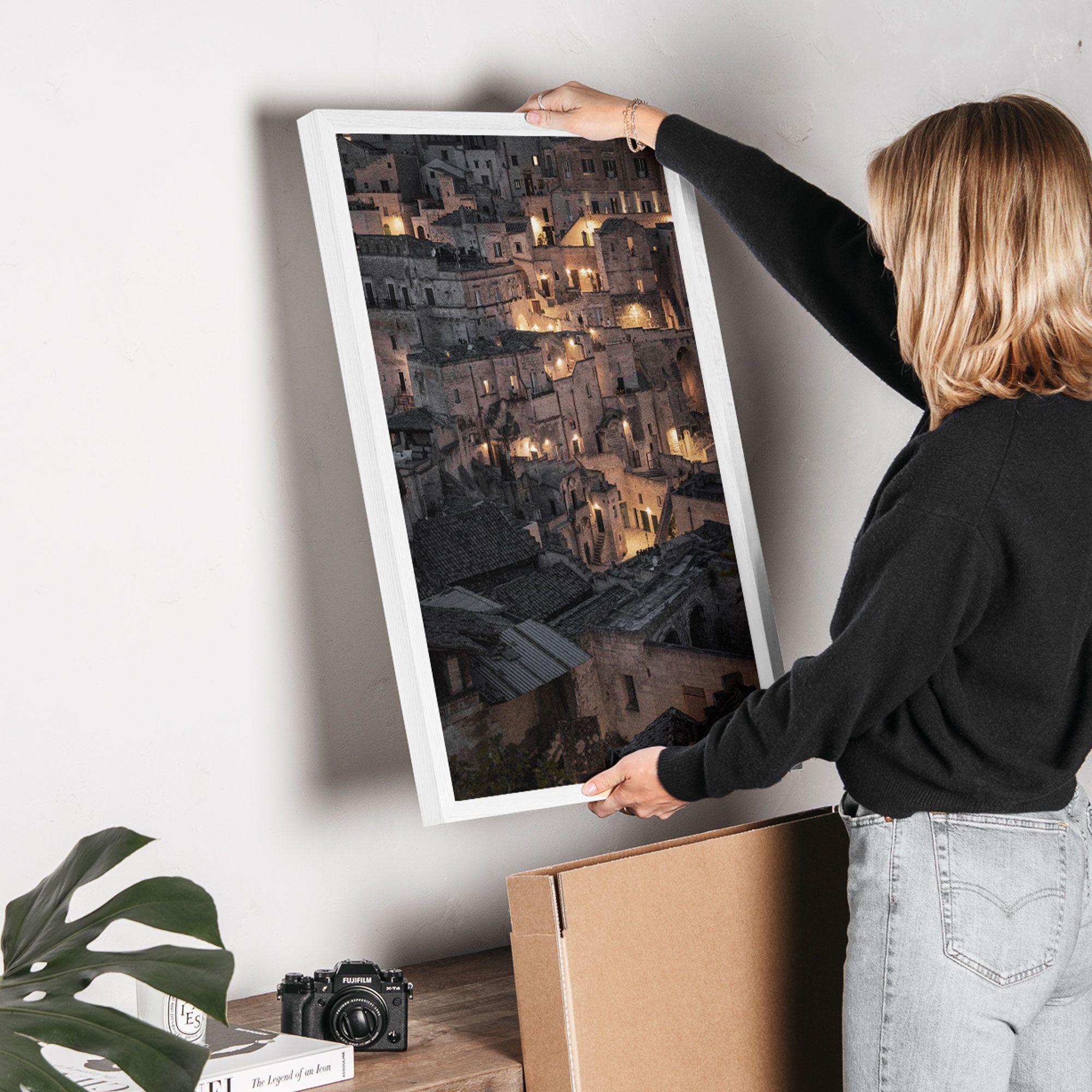 Matera at Twlight<br>Fine Art Print