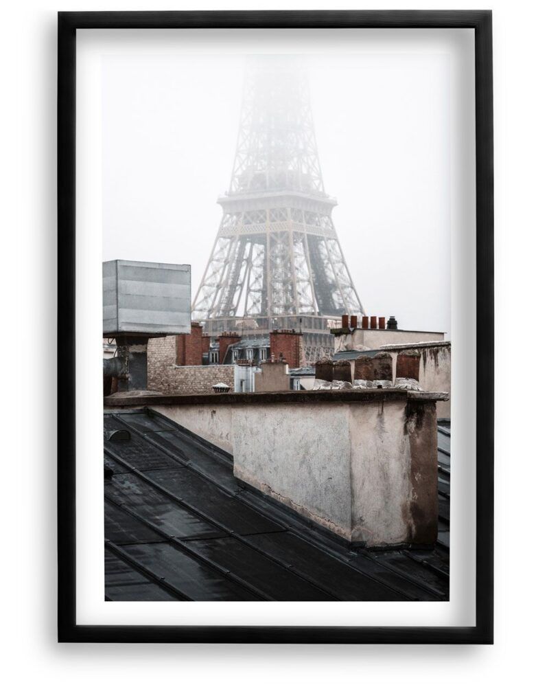 Early Morning Paris Rooftop