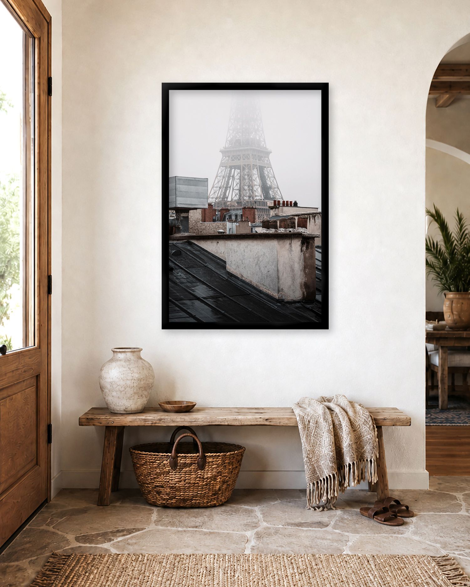 Early Morning Paris Rooftop
