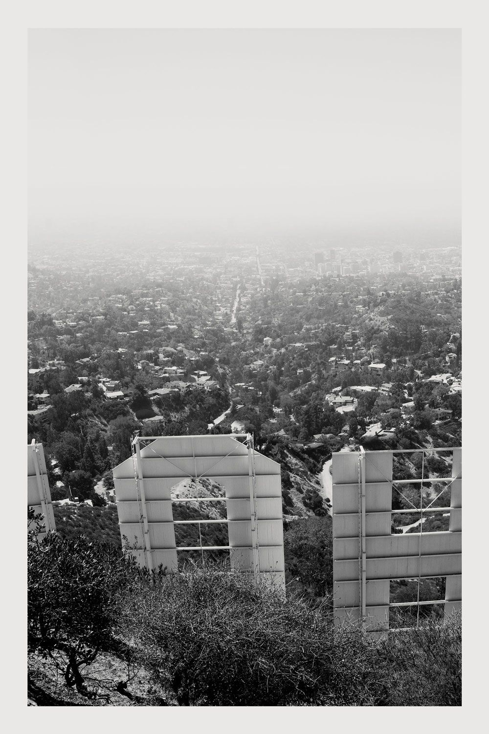 Hollywood Sign Triptych