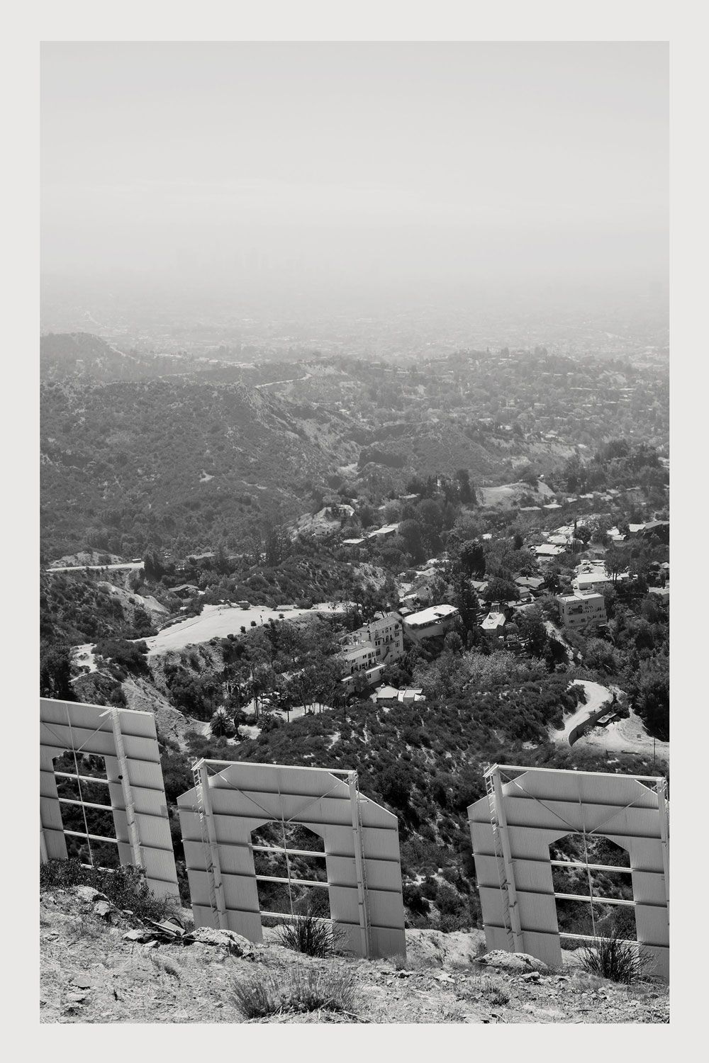 Hollywood Sign Triptych